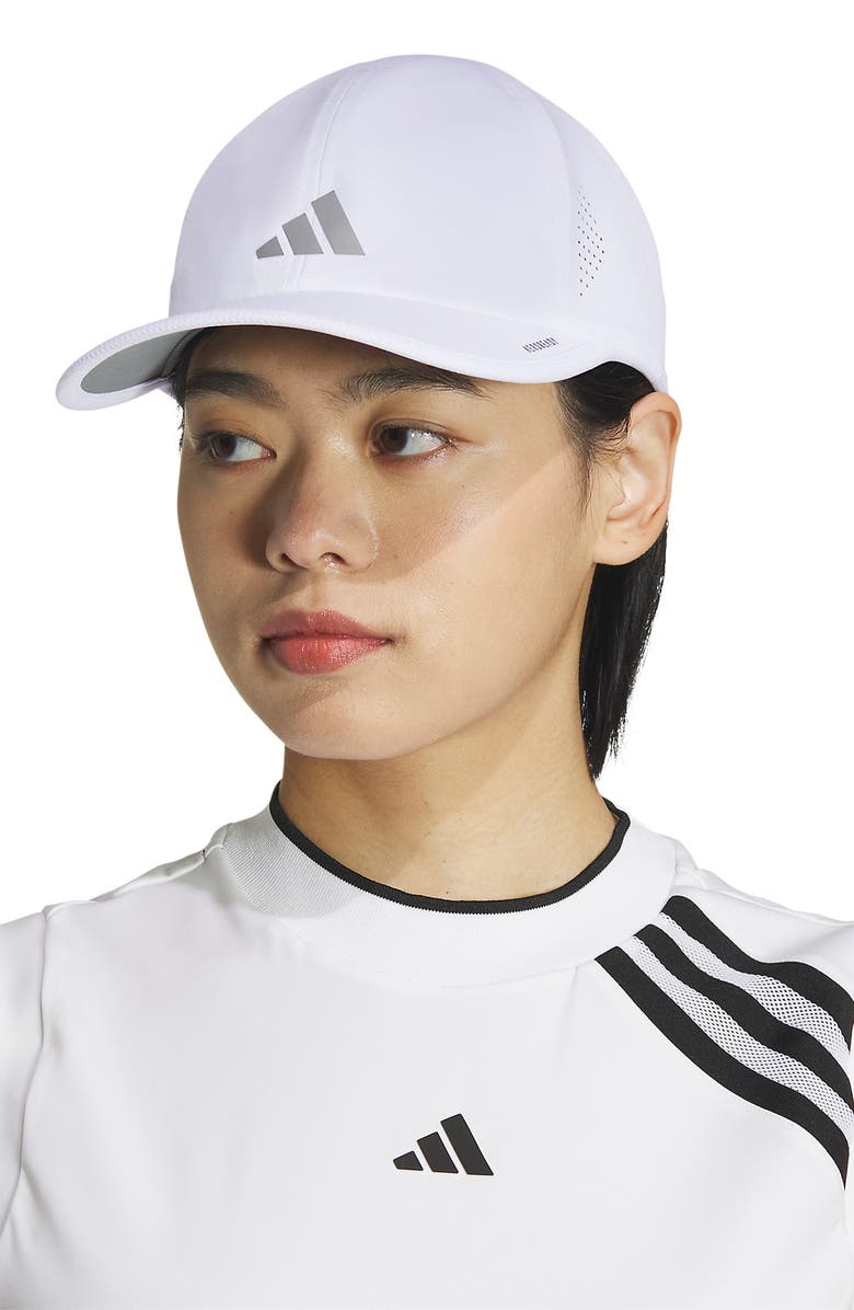 adidas Superlite 3 Cap, Alternate, color, White/ Silver Reflective