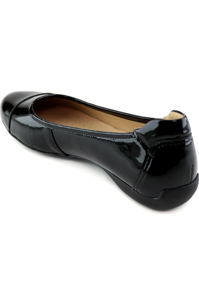 Marc Joseph New York Peters St. Flat, Alternate, color, Black Soft Patent