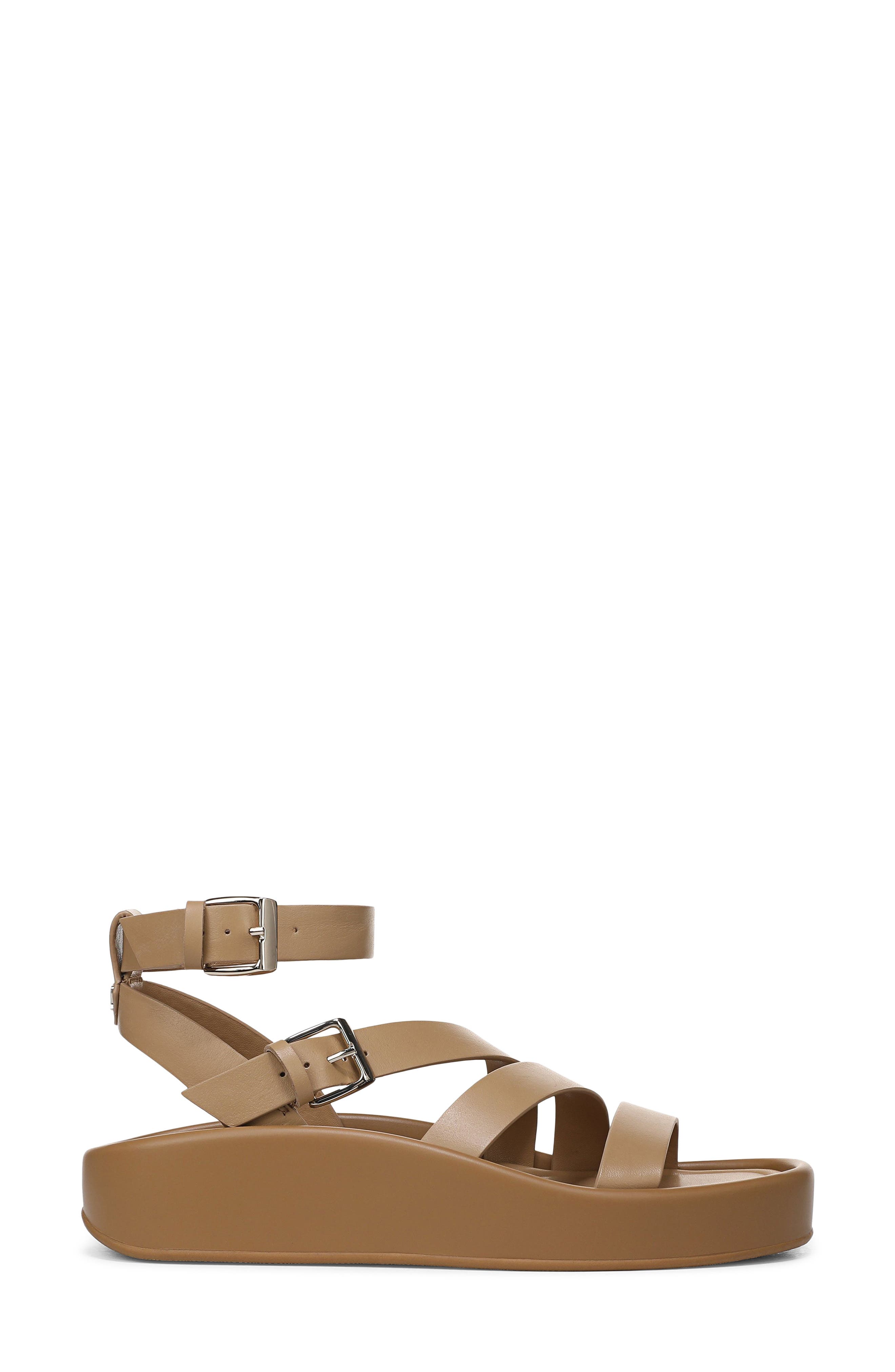 Naturalizer So Sweet Platform Ankle Strap Sandal, Alternate, color, Dune Dust Tan
