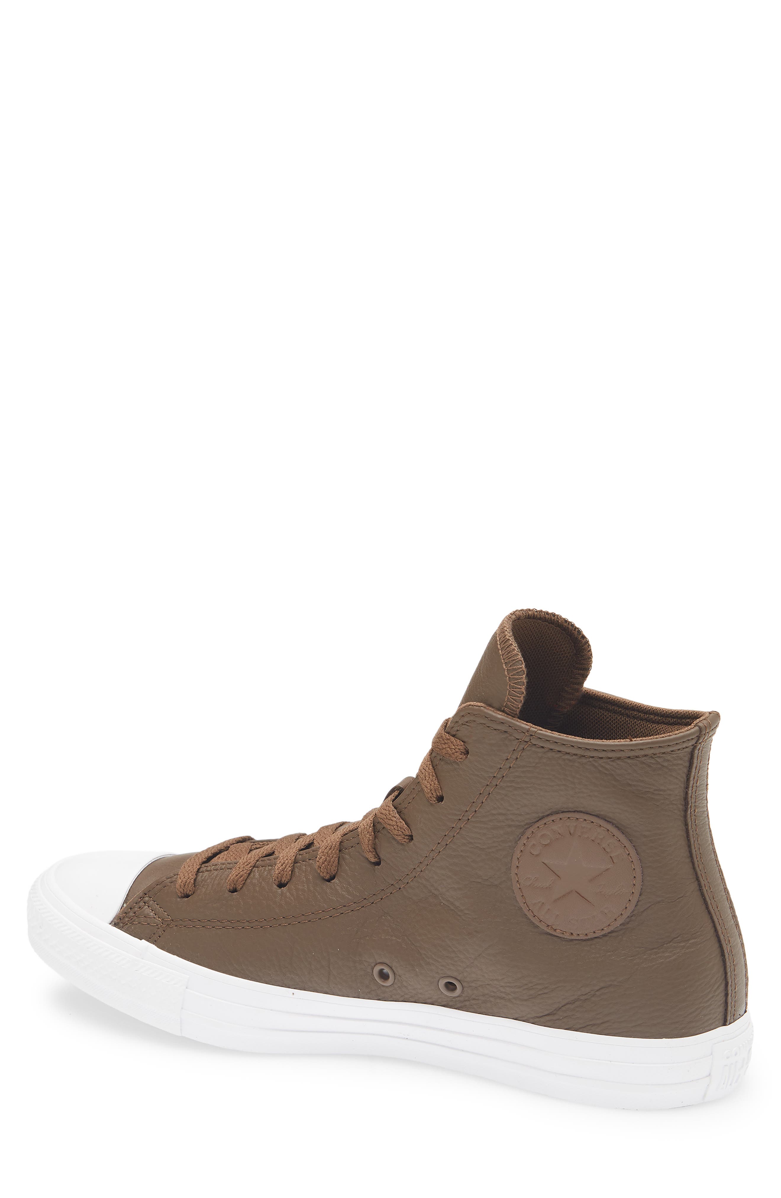 Converse Chuck Taylor<sup
®</sup
 All Star<sup
®</sup
 High Top Sneaker, Alternate, color, Grounded/ Grounded/ White