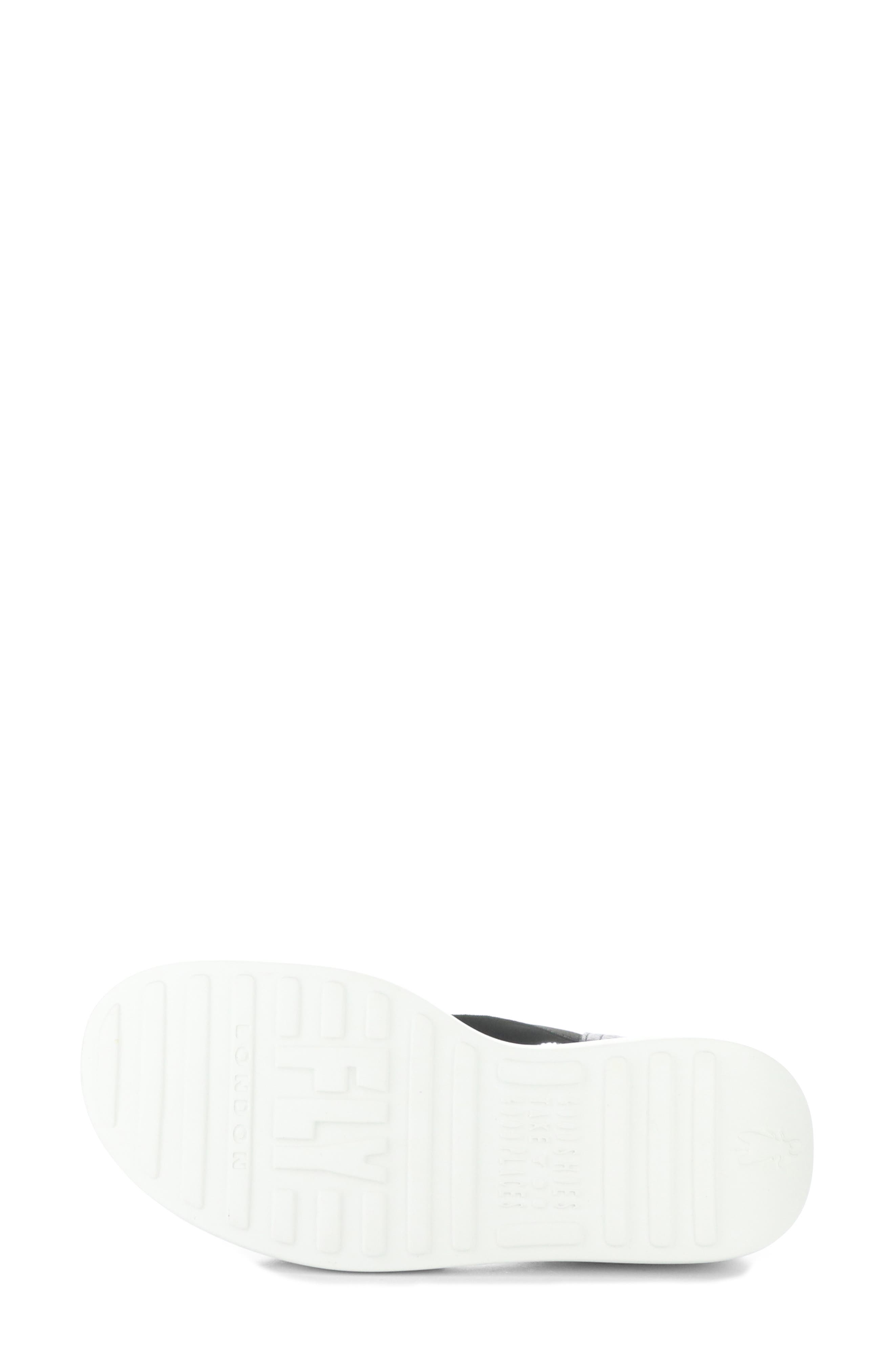 Fly London Daif Platform Wedge Sandal, Alternate, color, 000 Black