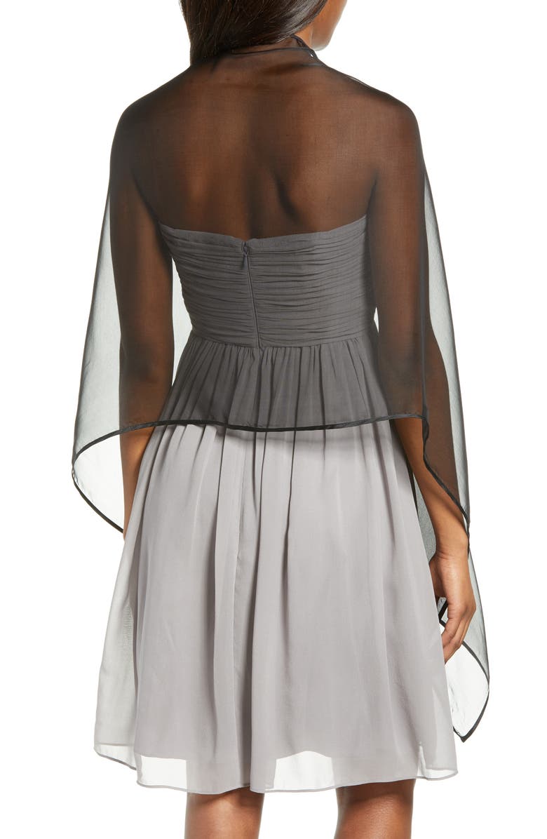 Nordstrom Silk Chiffon Wrap, Alternate, color, 