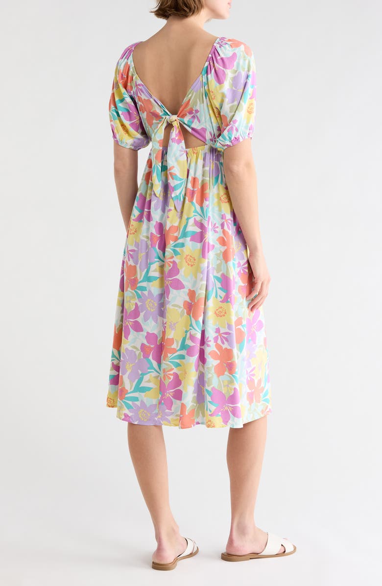 Billabong Sway Away Midi Dress, Alternate, color, Sweet Orchid