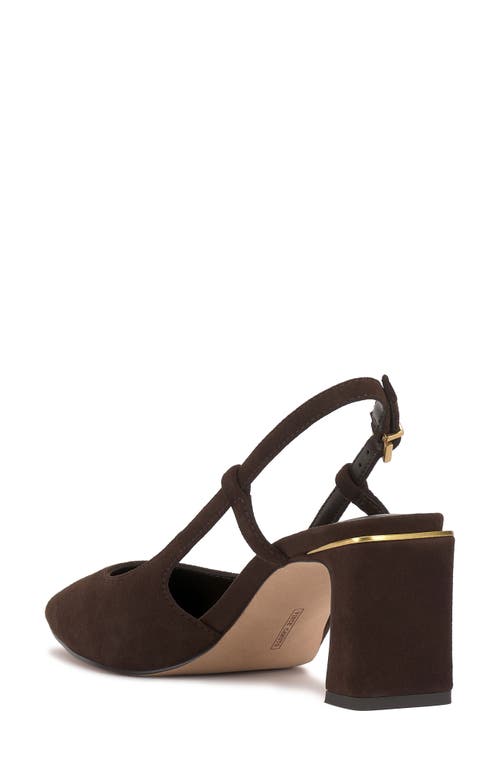 Vince Camuto Haslie Slingback Sandal In Brown