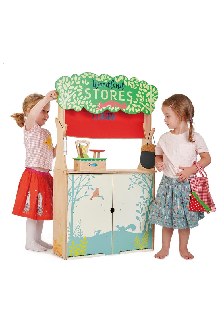 Woodland Stores & Theatre Toy Set, Alternate, color, MULTI