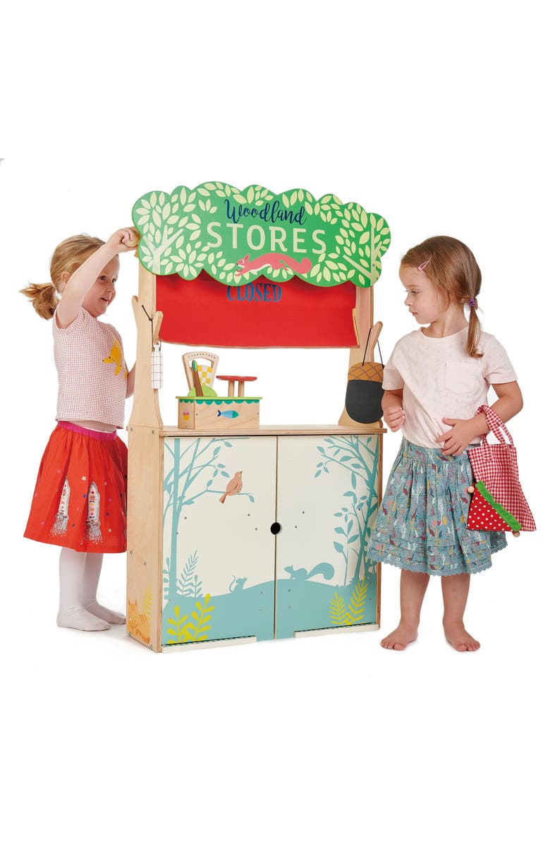 Tender Leaf Toys Woodland Stores & Theatre Toy Set, Alternate, color, Multi