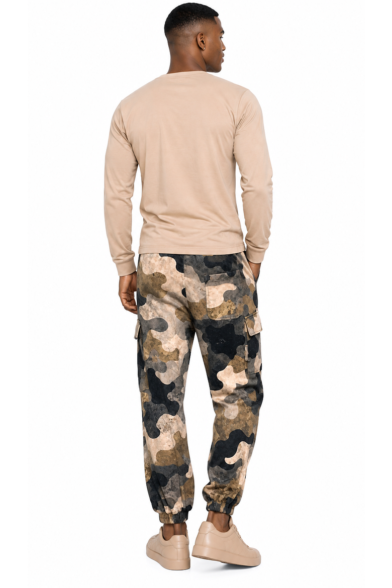 Primo Camo Jogger, Alternate, color, black