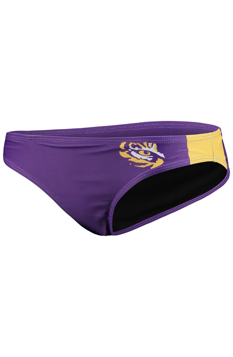 FOCO Women's FOCO Purple LSU Tigers Wordmark Bikini Bottom, Alternate, color, Purple