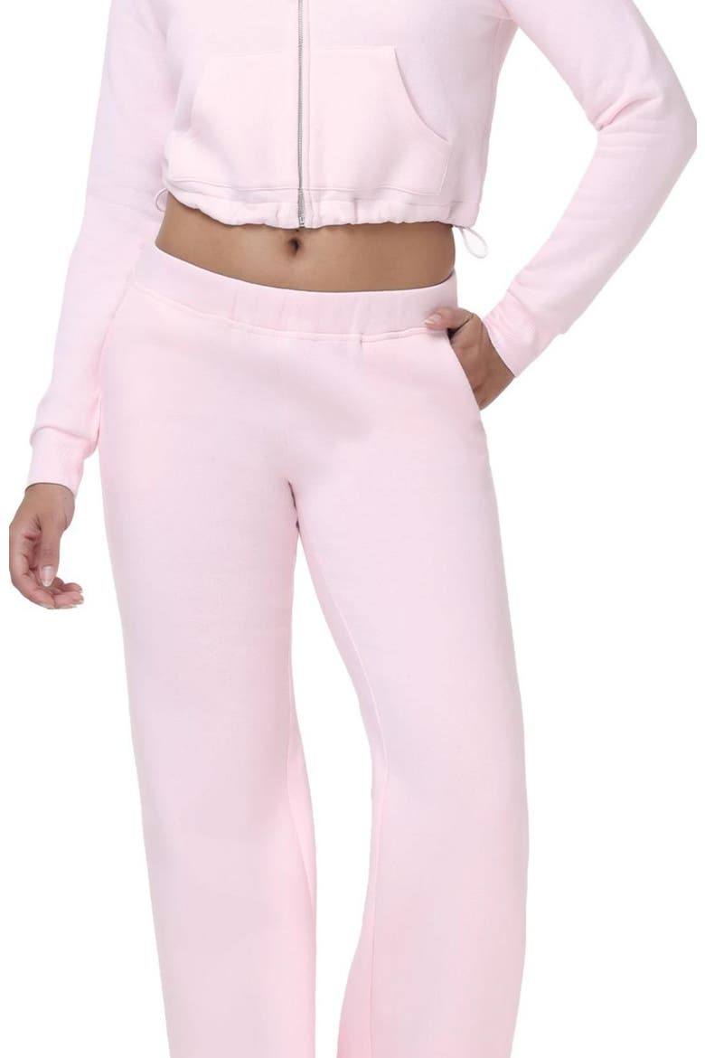 Soft Cozy Bubble Leg Sweatpant, Alternate, color, SOFT GLOW