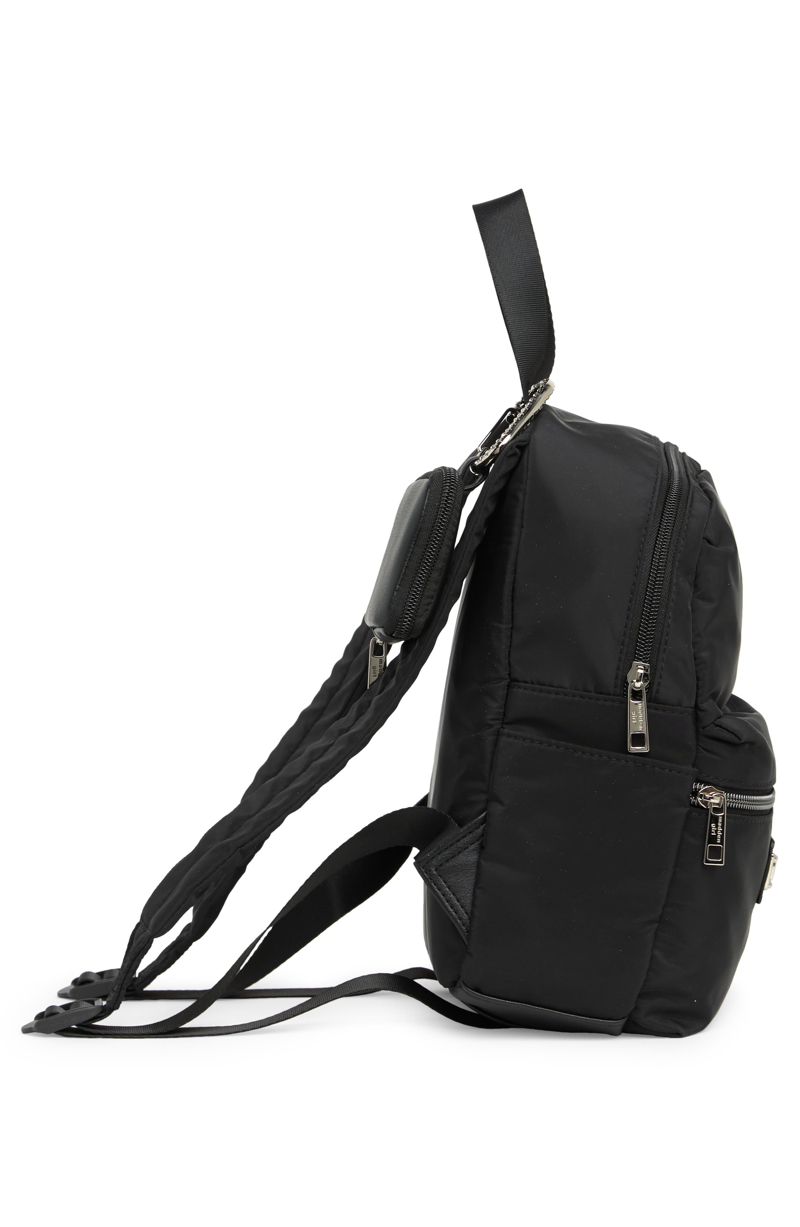 Madden Girl Nylon Mini Dome Backpack with Pouch, Alternate, color, 