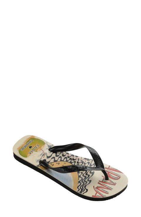 x FARM Rio Copacabana Water Resistant Flip Flop (Women)