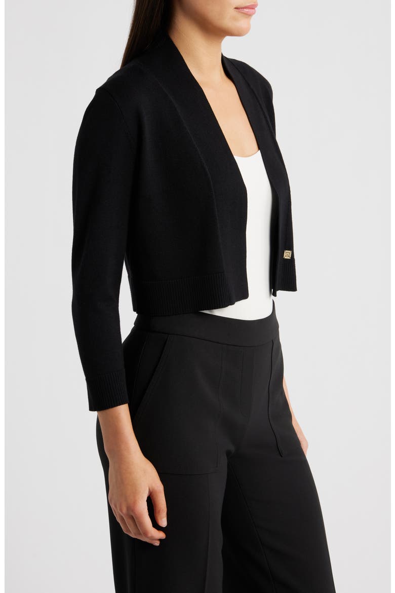 Kissing Front Shrug, Alternate, color, ANNE BLACK
