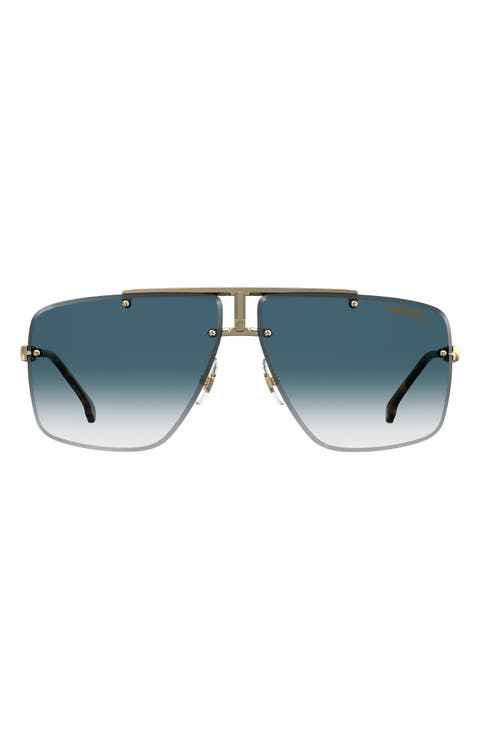 Gender Inclusive 1016/S 64mm Gradient Shield Sunglasses