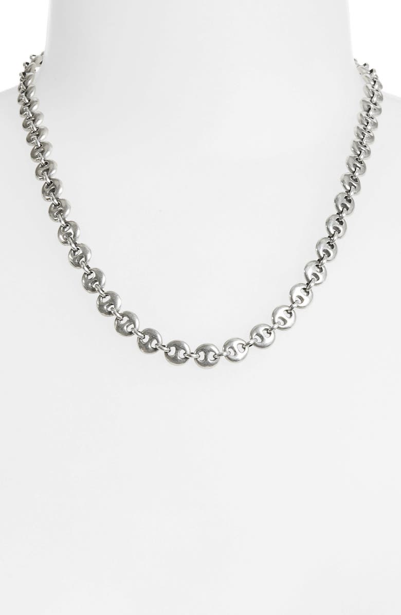 Sophie Buhai Small Circle Link Necklace, Alternate, color,