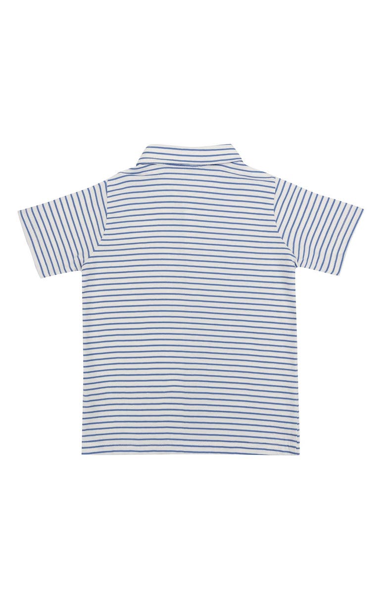 Lilly + Sid Organic Cotton Stripe Print T-Shirt, Alternate, color, Multi