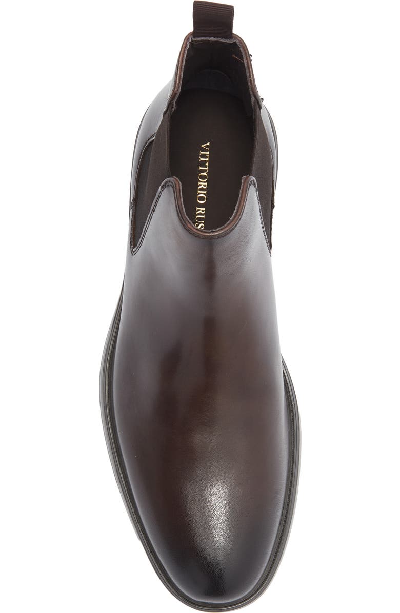 VITTORIO RUSSO Peter Chelsea Boot, Alternate, color, Vit Val Cacao