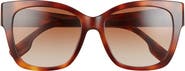 Burberry Havana 54mm Square Sunglasses