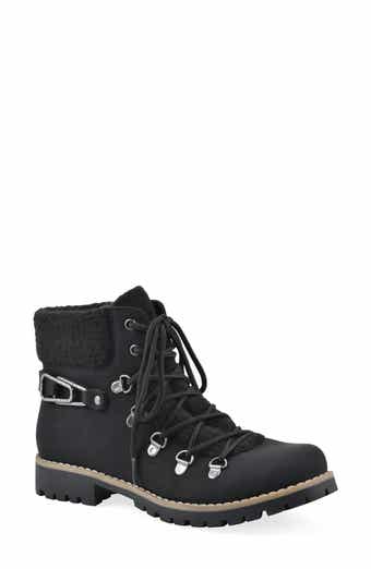 CLIFFS BY WHITE MOUNTAIN Pioneer Faux Shearling Lined Lace-Up Boot