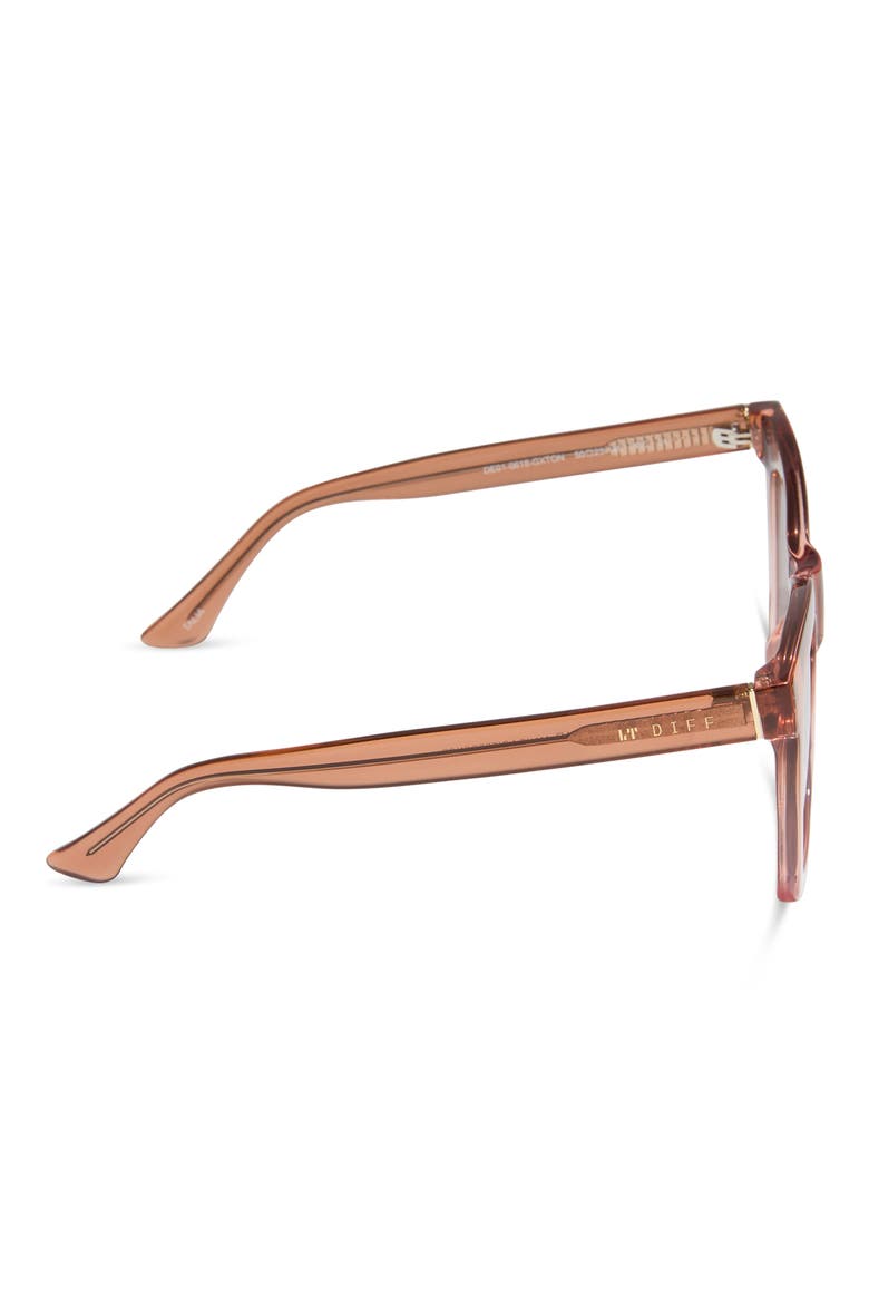 50mm Talia Square Sunglasses, Alternate, color, TAFFY