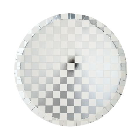 Checkered Dinner Plates