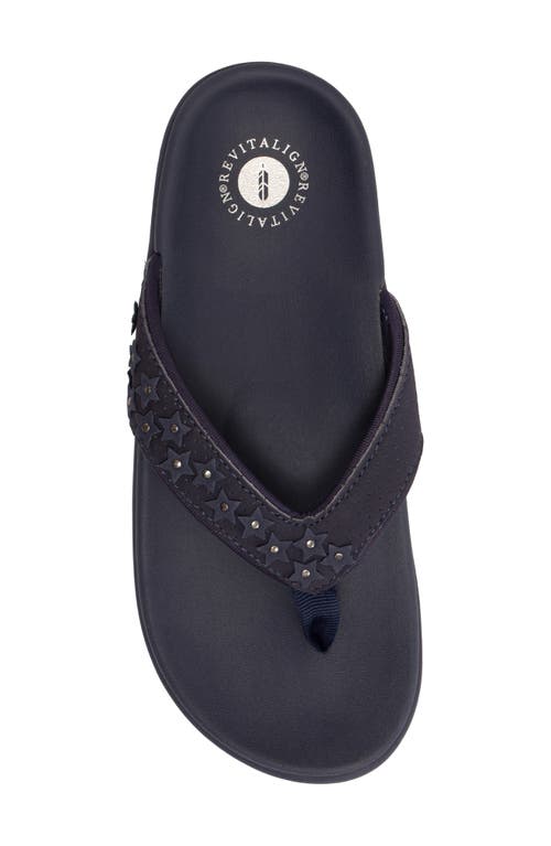 Revitalign Yumi Bvi Flip Flop In Black