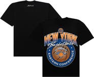 AUTHMADE Men's Authmade Black New York Knicks Basketball Mesh Premium T-Shirt