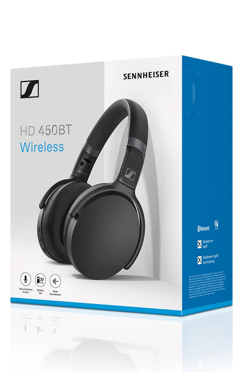 Sennheiser HD 450BT Wireless Headphones, Alternate, color, 