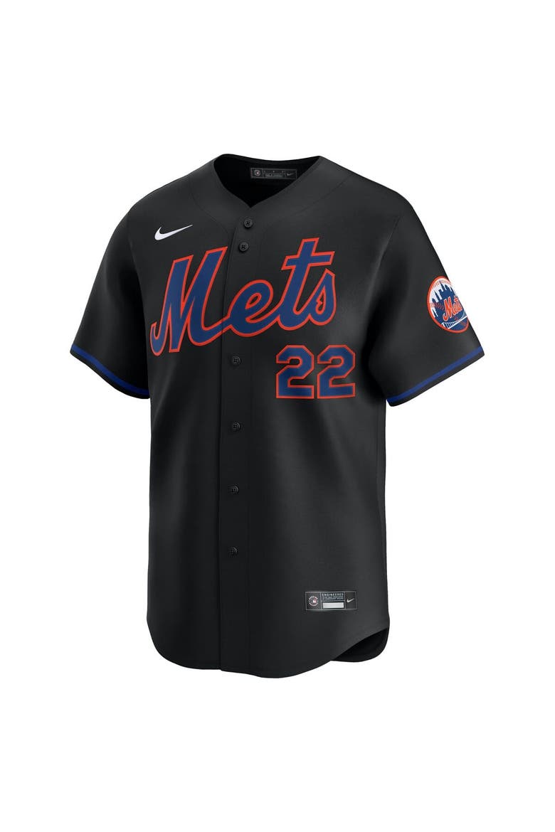 Men's Nike Juan Soto Black New York Mets Alternate Limited Player Jersey, Alternate, color, Black