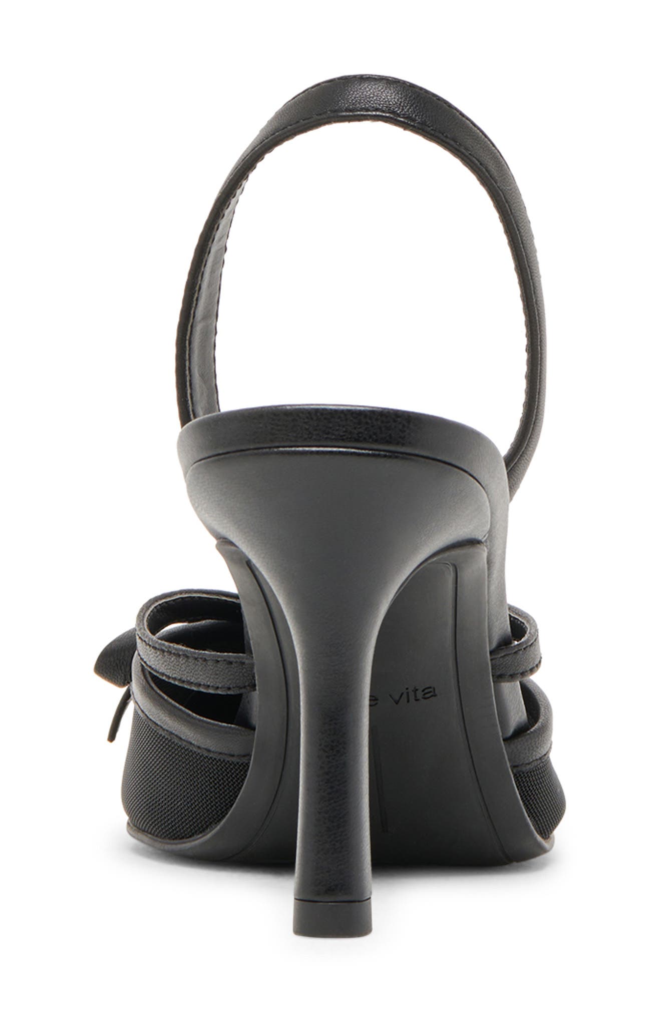 Dolce Vita Karine Slingback Pump, Alternate, color, Black Multi Mesh