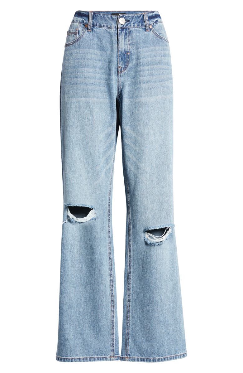 1822 Denim Ripped High Waist Boyfriend Jeans | Nordstrom