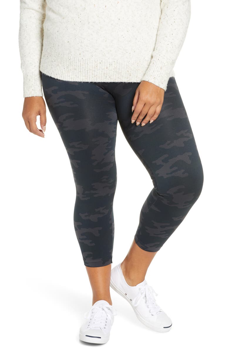 SPANX<sup>®</sup> Seamless Crop Leggings, Main, color, 