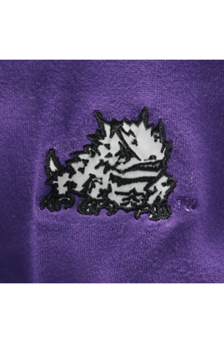 COLOSSEUM Women's Stadium Athletic Purple TCU Horned Frogs Arched Name Full-Zip Hoodie, Alternate, color, Purple