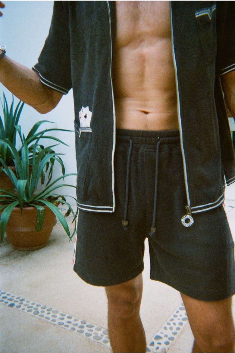 'Vicey Dicey' Cabana Shorts, Alternate, color, Green