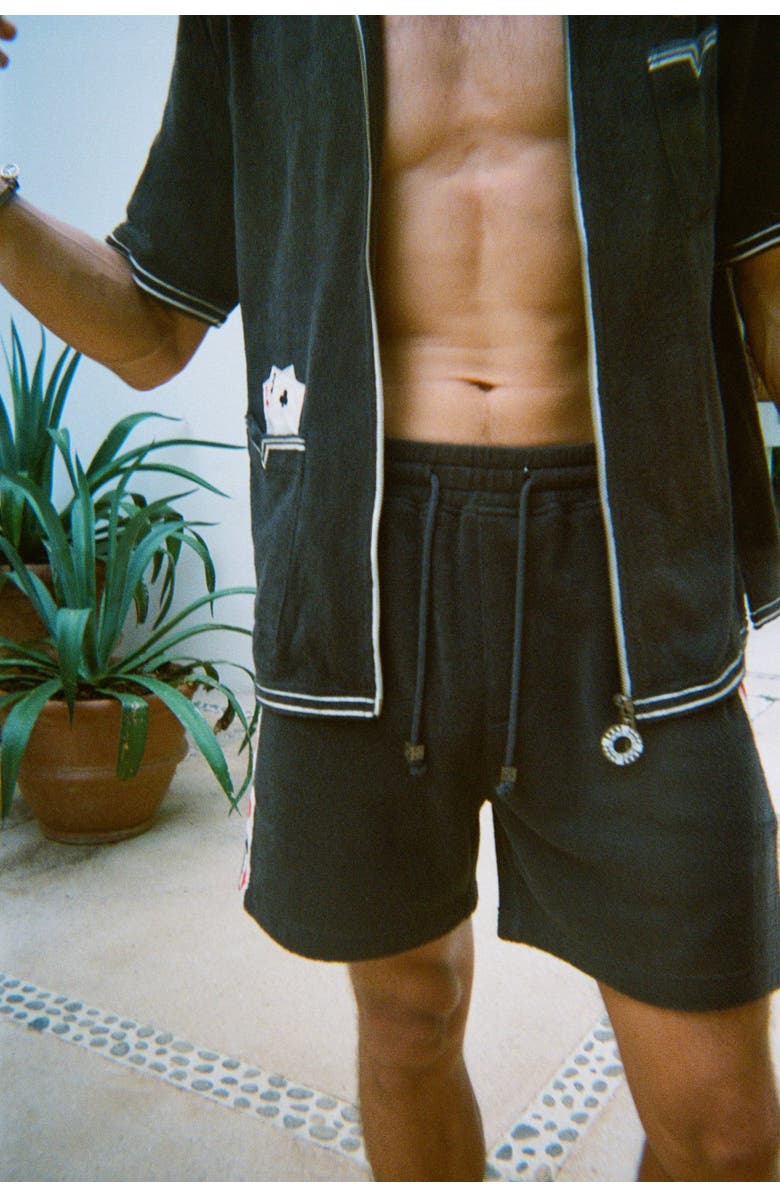 Tombolo 'Vicey Dicey' Cabana Shorts, Alternate, color, Green