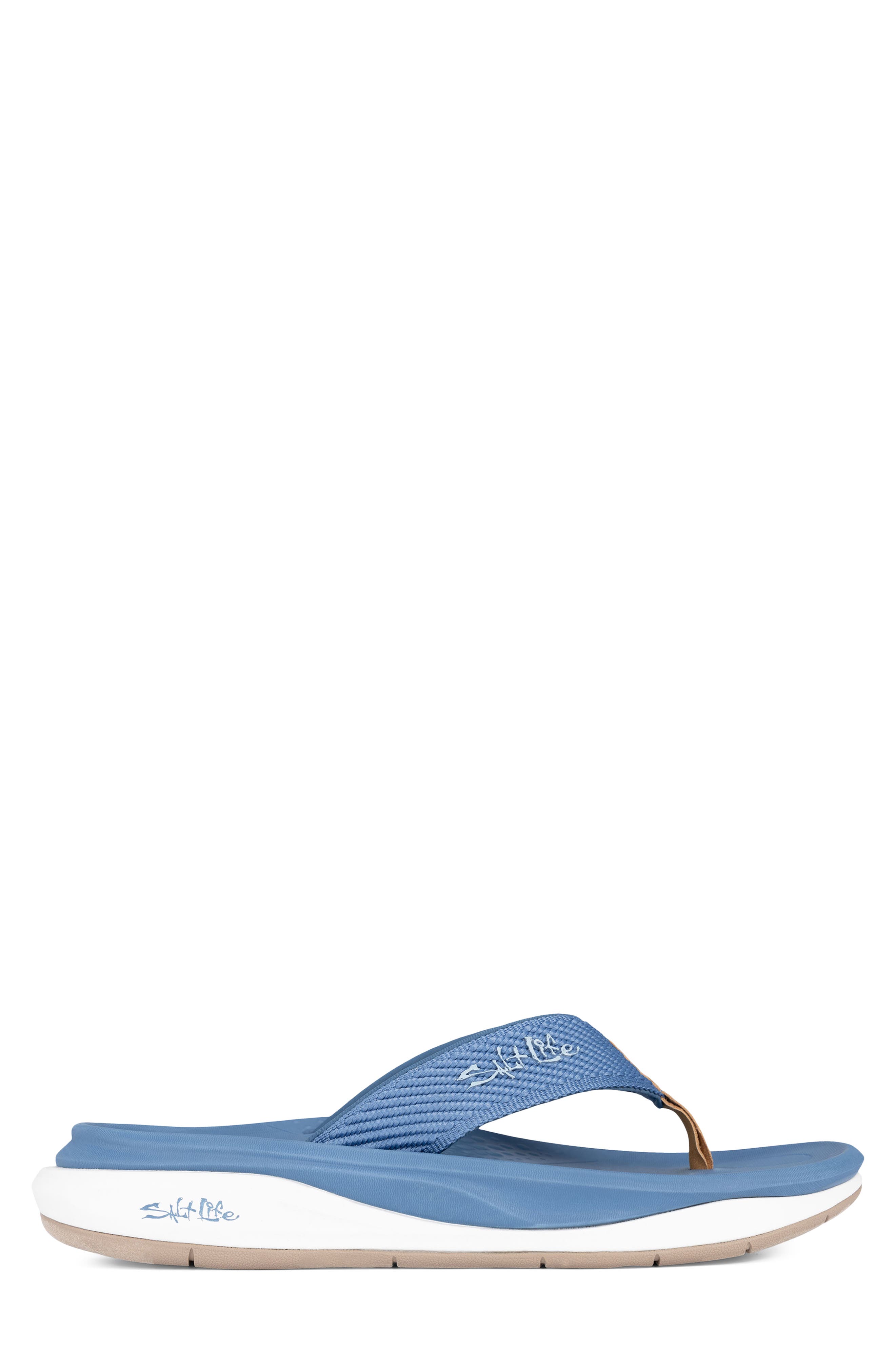 The Saltwater Flip Flop, Alternate, color, BLUE