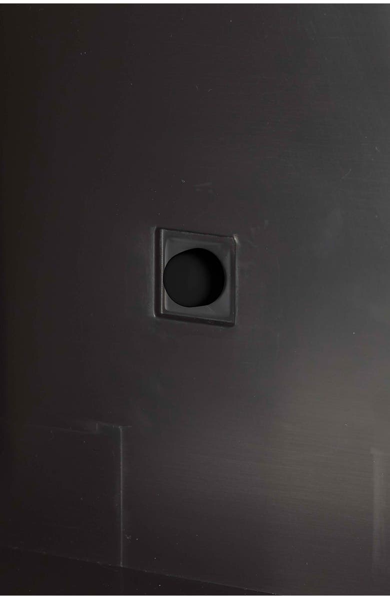 Yamazaki Wall Mounted Storage & Trash Bin, Alternate, color, Black