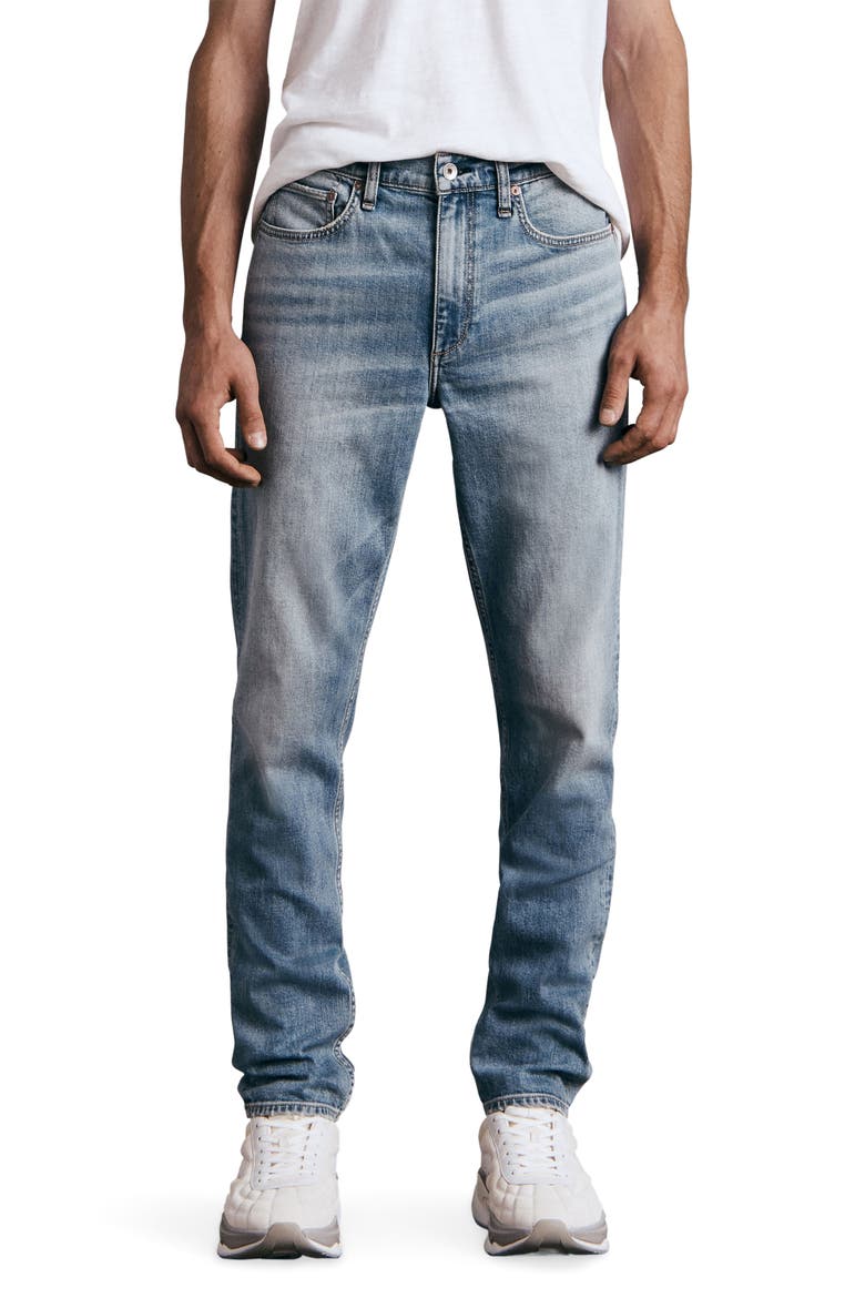 Fit 2 Authentic Stretch Slim Jeans, Main, color, KENNY