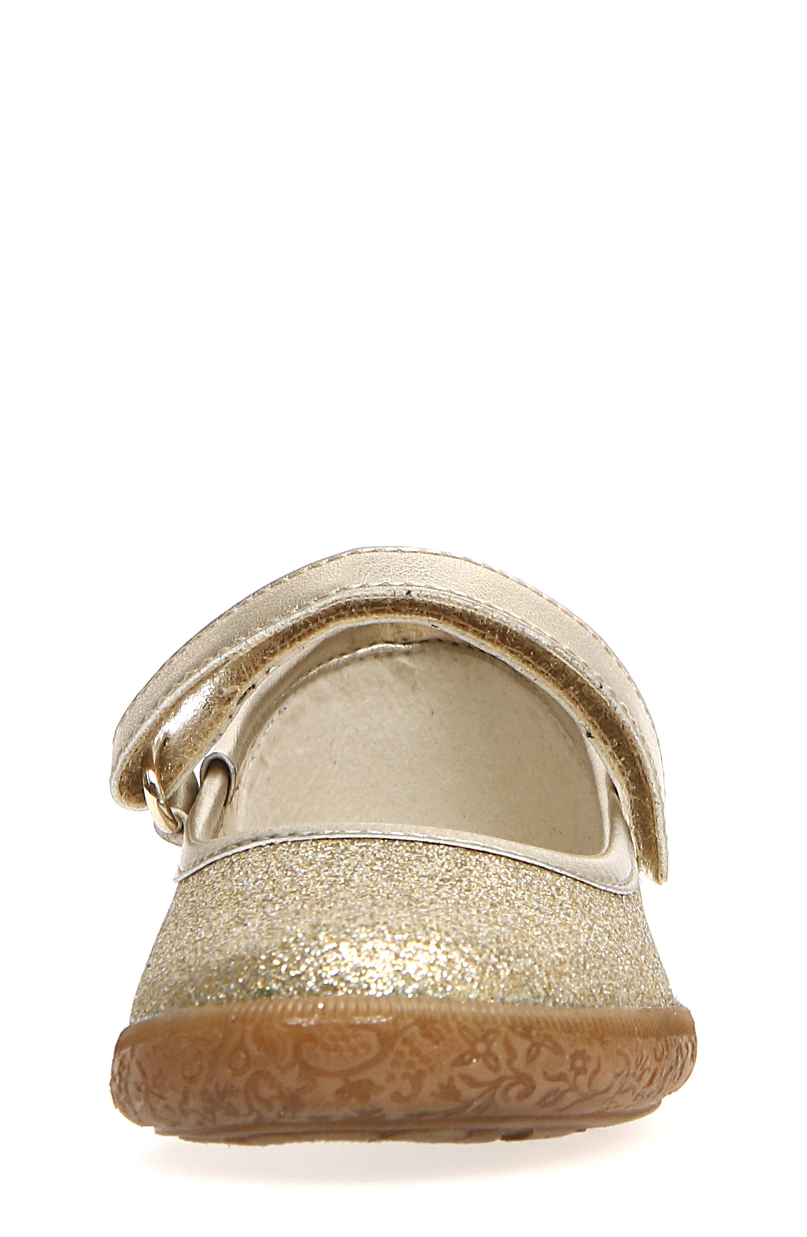 Naturino Kids
 Pavia Mary Jane Flat, Alternate, color, Platinum