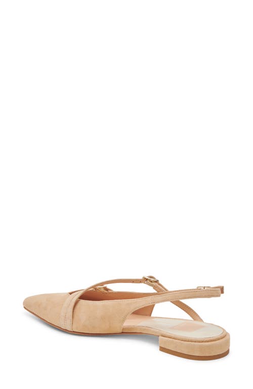 Dolce Vita Pamla Pointed Toe Slingback Flat