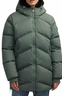Scotch & Soda Fallon Inverted Chevron Quilted Down Jacket