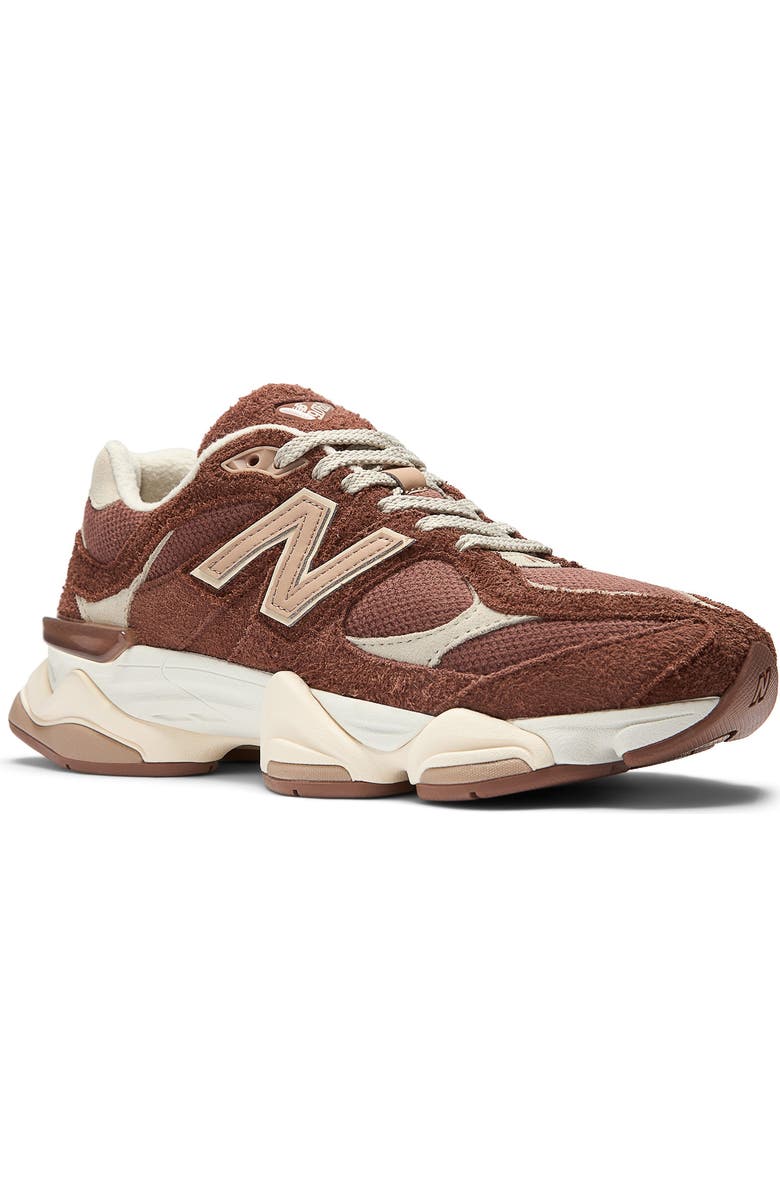 New Balance Gender Inclusive 9060 Sneaker, Main, color, Rich Oak/ Timberwolf