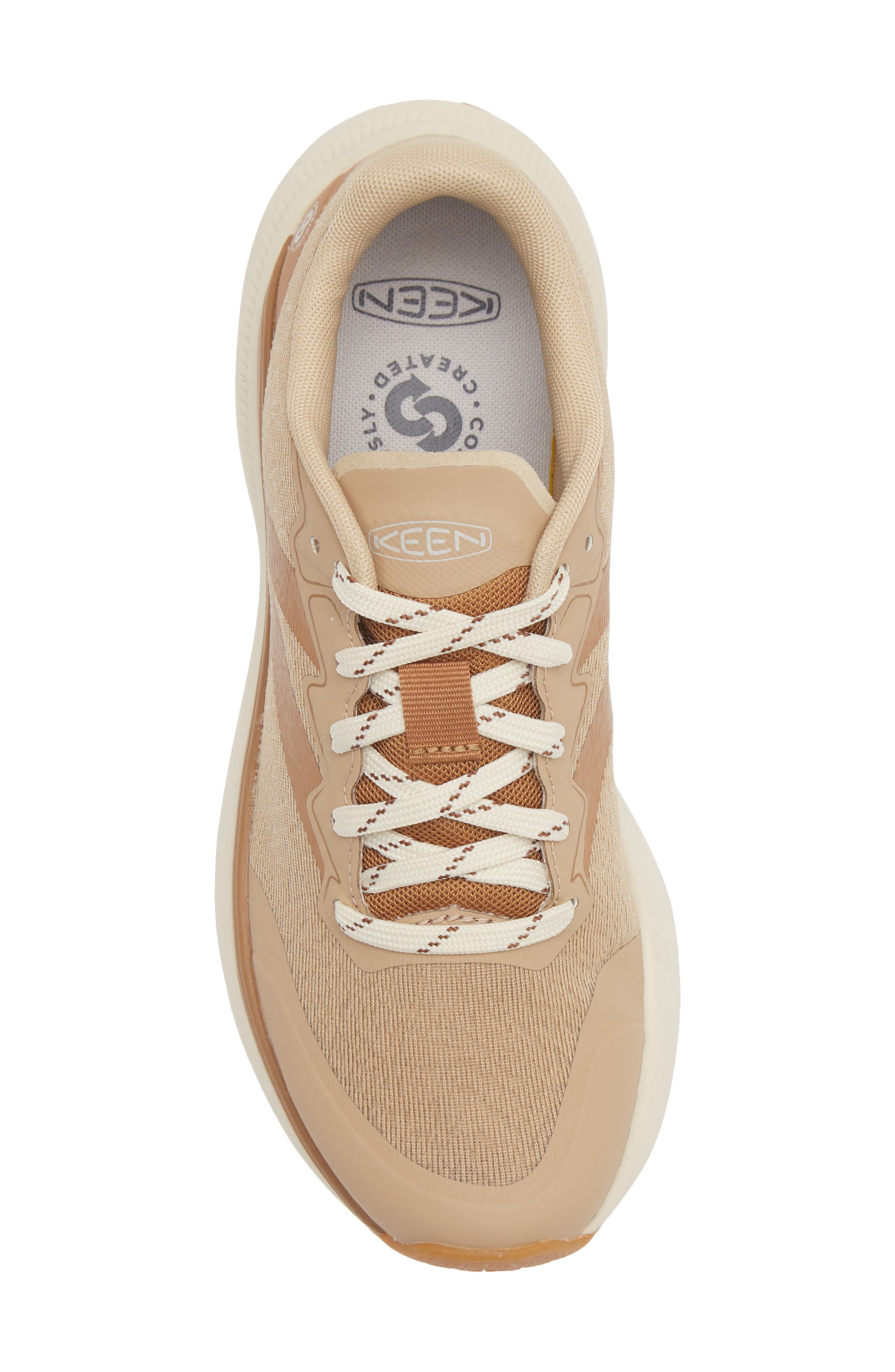 KEEN WK500 Sneaker, Alternate, color, Chipmunk/ Cornstalk