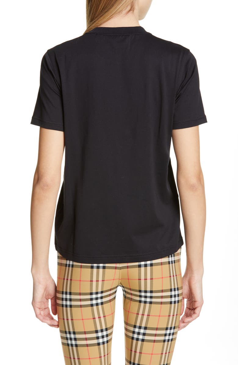 Burberry Logo Print Tee, Alternate, color, 