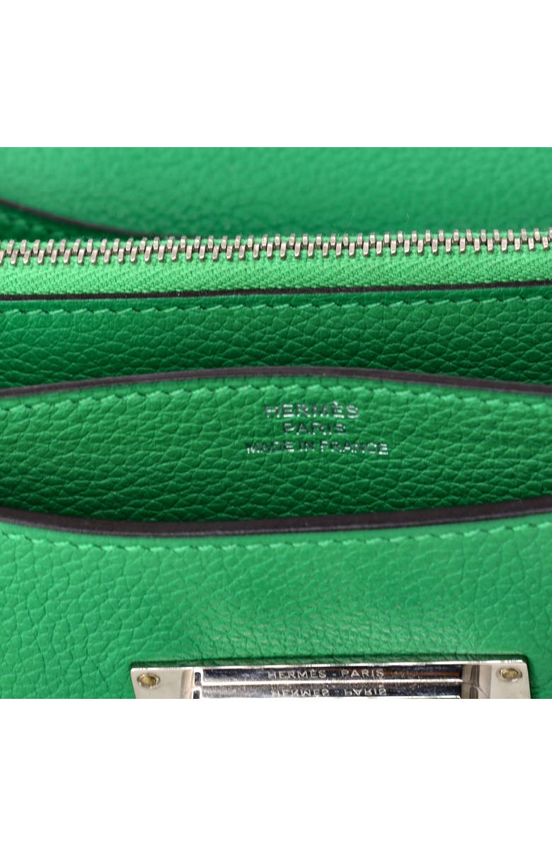 Pre-Owned Hermes Convoyeur Crossbody Bag Evercolor Mini, Alternate, color, Green