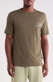BOSS Blueprint Cotton Graphic T-Shirt