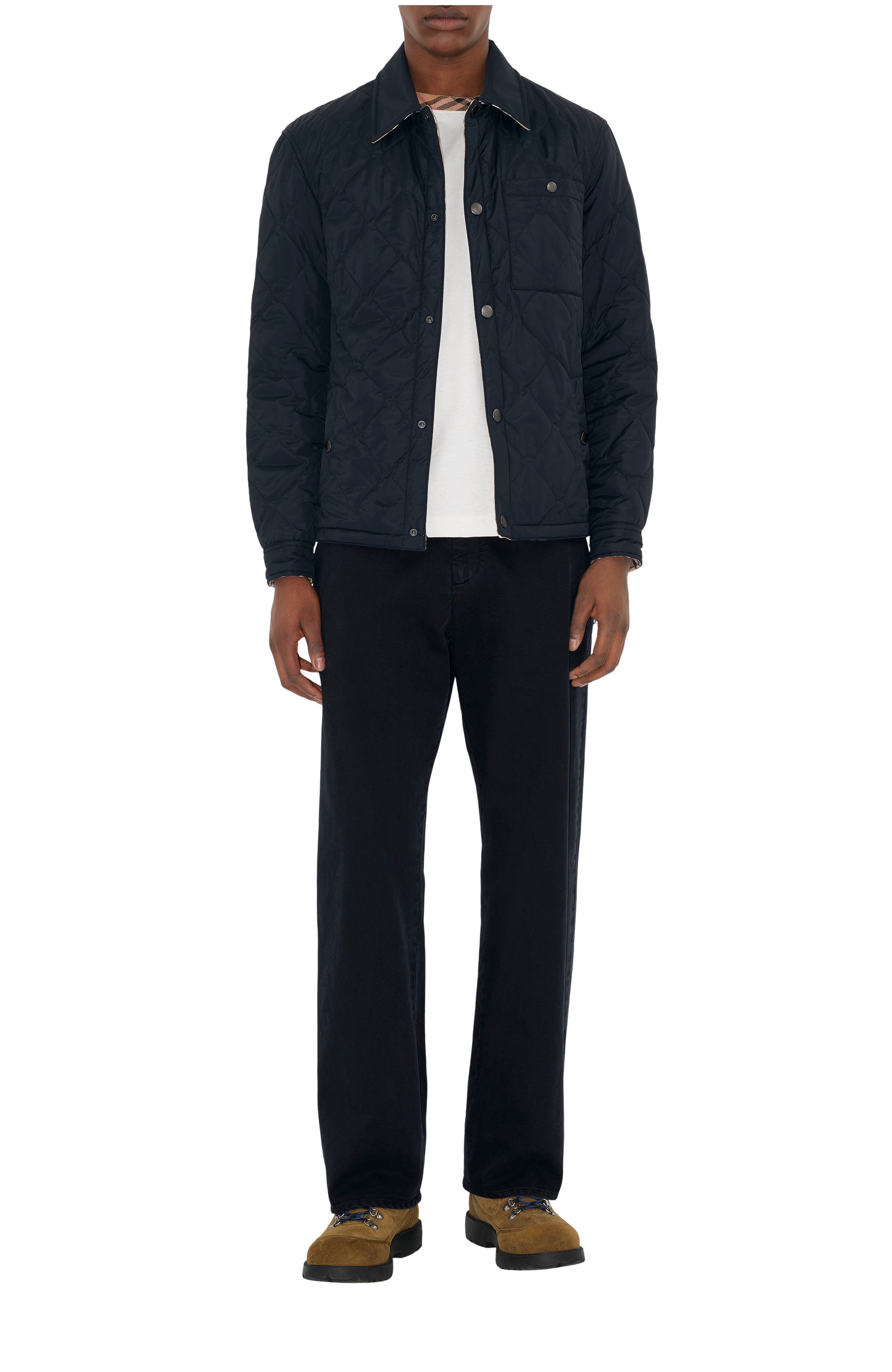 Reversible Quilted Nylon Overshirt - image 3