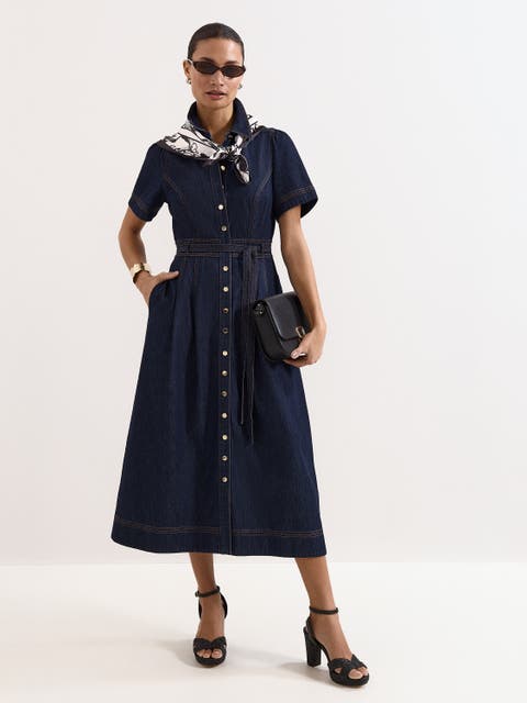 Aven Denim Dress