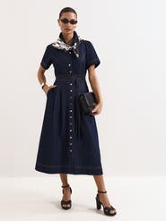 Phase Eight Aven Denim Dress
