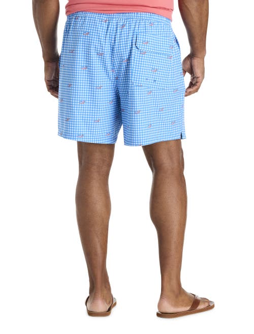 Vineyard Vines Big & Tall Flag Whale Swim Trunks