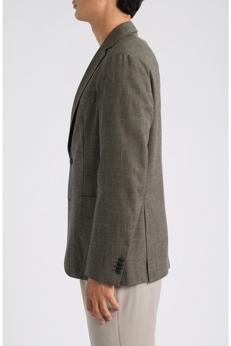 Hanry Wool & Linen Sport Coat, Alternate, color, MEDIUM GREEN